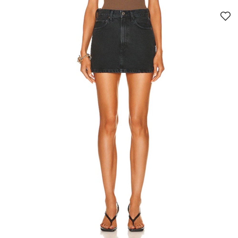 Agolde Liv Mini Skirt